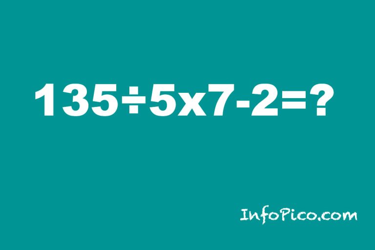 Reto del día: un ejercicio matemático que desafiará tu inteligencia en 7 segundos