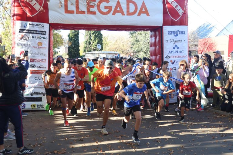 Más de 400 atletas participaron en la primera fecha de Kilómetro y Pico