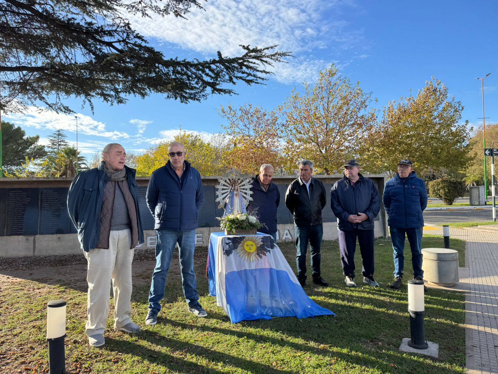 La Virgen de Luján Malvinera conmovió a General Pico en un emotivo homenaje a los héroes de Malvinas