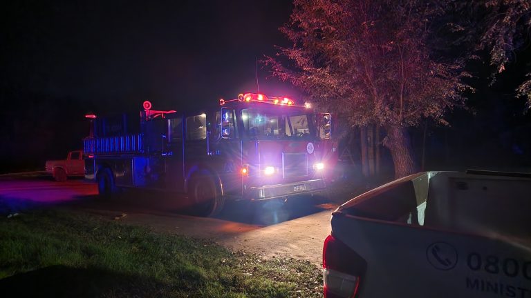 Incendio en Speluzzi por sobrecalentamiento de una estufa.  