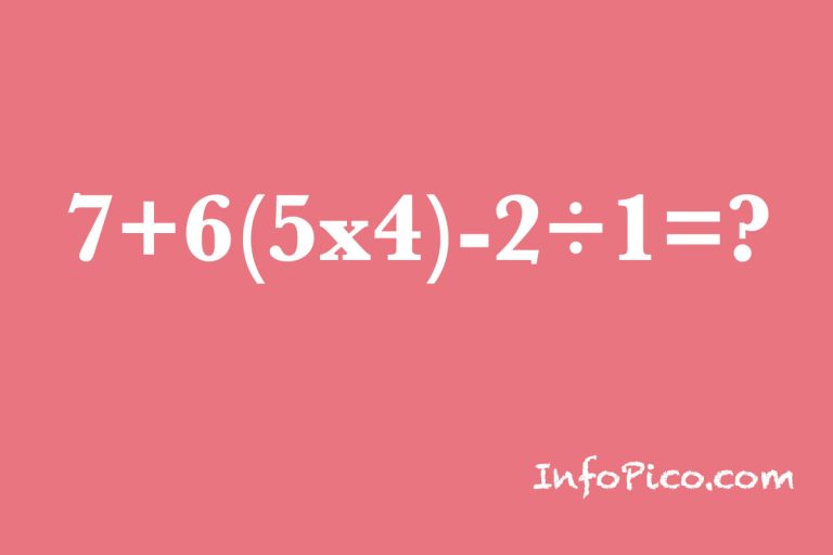 Reto del día: ¿Resolverás este ejercicio matemático en 6 segundos?