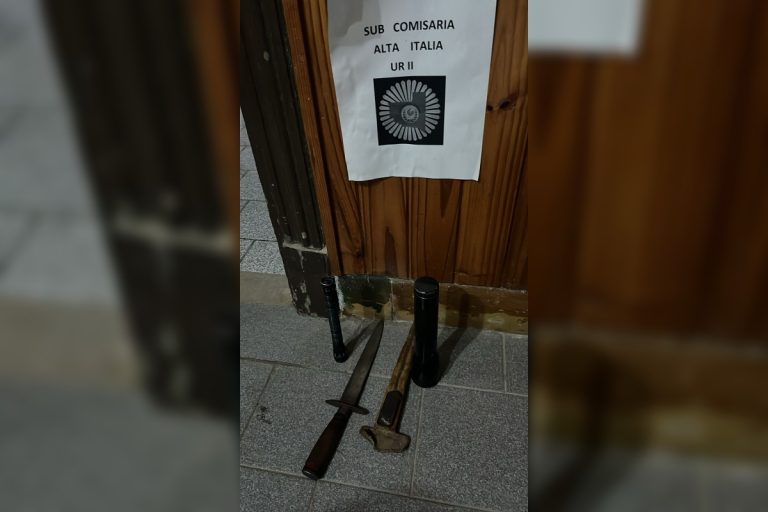 Interceptan cazadores furtivos con siete perros y una pick-up en Alta Italia