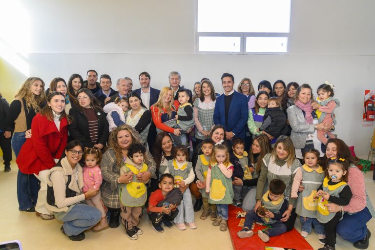 Inauguran el Centro de Desarrollo Infantil en Ingeniero Luiggi y avanzan las obras del Hospital local