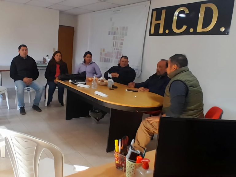 Di Nápoli visita La Humada, Algarrobo del Águila y Santa Isabel para articular políticas de seguridad