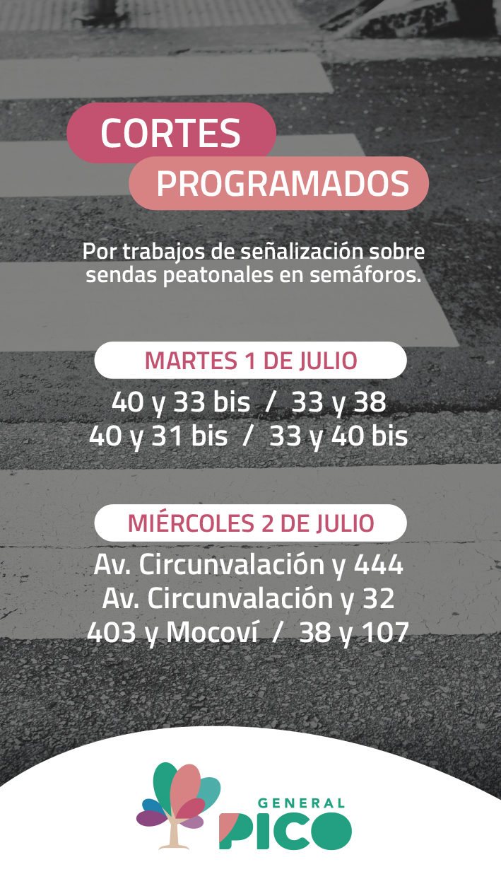 Cortes-por-senalizacion-en-calles-1-y-2-07-25
