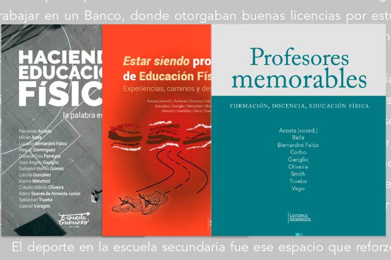 Profesores de Educación Física de General Pico lanzan “Profesores Memorables”, un libro que rescata el legado docente