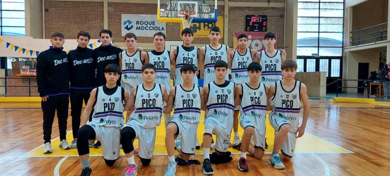 Básquet nacional: Pico Football Club es sede de una nueva fase del Torneo Federal U17