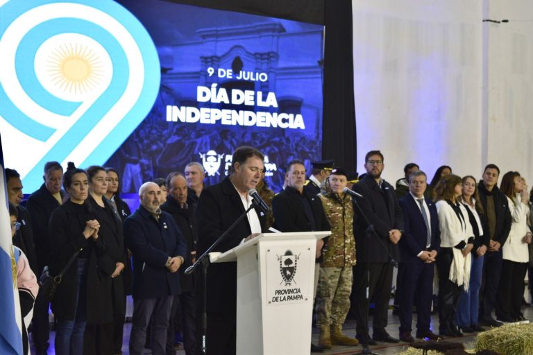 La Pampa conmemoró el Día de la Independencia con un llamado a la unidad y la justicia social