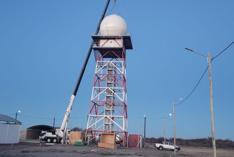 La Pampa cierra su “área ciega”: “Esto va a permitir tener alertas y pronósticos con mayor precisión”, destacan tras la instalación del radar meteorológico