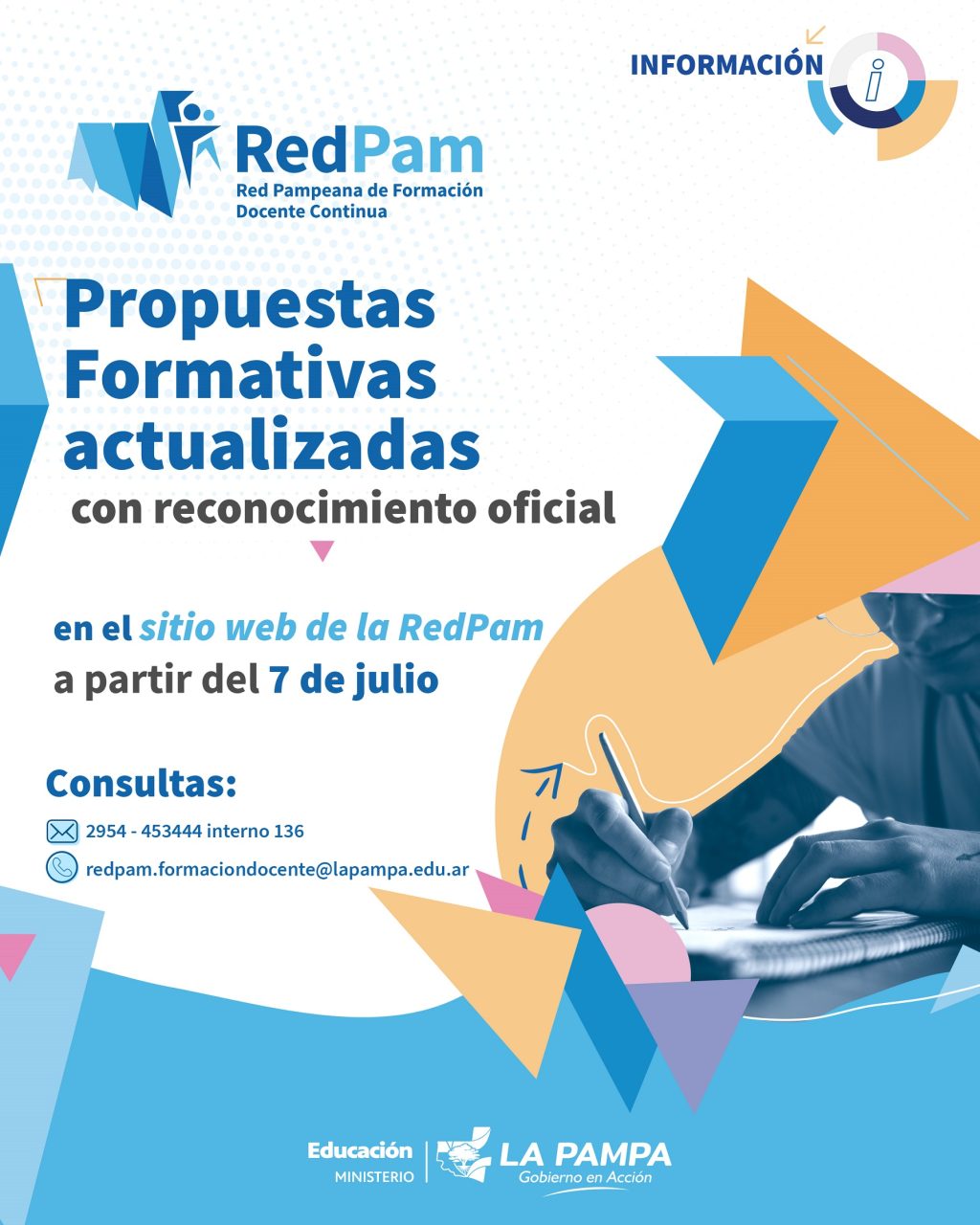 La Pampa: Se abre la inscripción a más de 130 cursos de formación docente para el segundo semestre de 2025