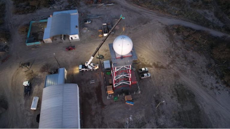 Avanza la instalación de un radar meteorológico en Santa Isabel para mejorar la prevención de eventos extremos