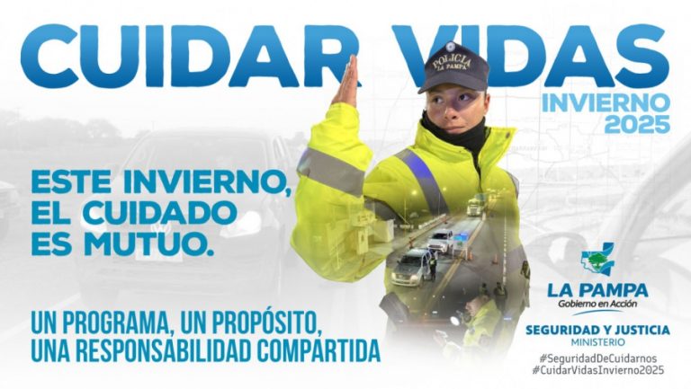 El Gobierno de La Pampa lanza una nueva edición del programa “Cuidar Vidas” para fortalecer la seguridad vial