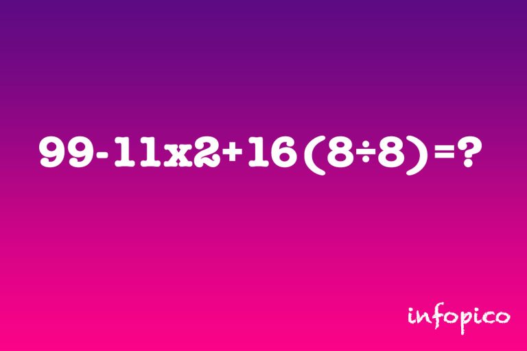 Reto del día: resuelve este problema matematico en 7 segundos