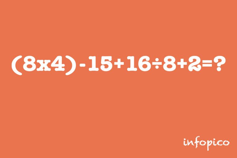 Reto del día: te invito a solucionar este ejercicio de matemáticas en cuestión de 8 segundos