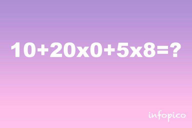 Reto del día: te invito a solucionar este ejercicio de matemáticas en cuestión de 8 segundos