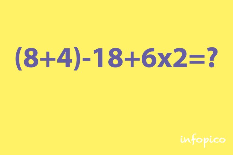 Reto del día: resuelve este problema matematico en 7 segundos
