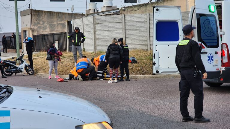 Accidente de tránsito en General Pico: dos personas hospitalizadas tras colisión