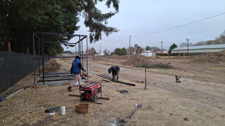 Con una inversión de más de $372 millones, avanza la construcción de la pista de patín: “Va a ser una pista única en La Pampa” manifestó Fernanda Alonso