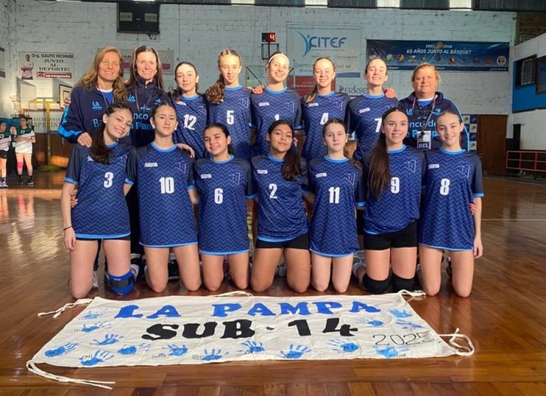 La Pampa en lo más alto del podio: El Cestoball Sub-14 femenino es el nuevo campeón nacional