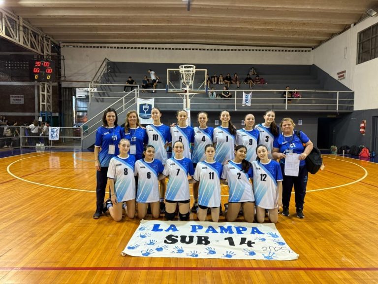 La Pampa vuelve a ser campeona nacional de Cestoball Sub 14: “Fue un partido bastante duro, pero las chiquitas lo supieron mantener” expresó Carmen Ruíz