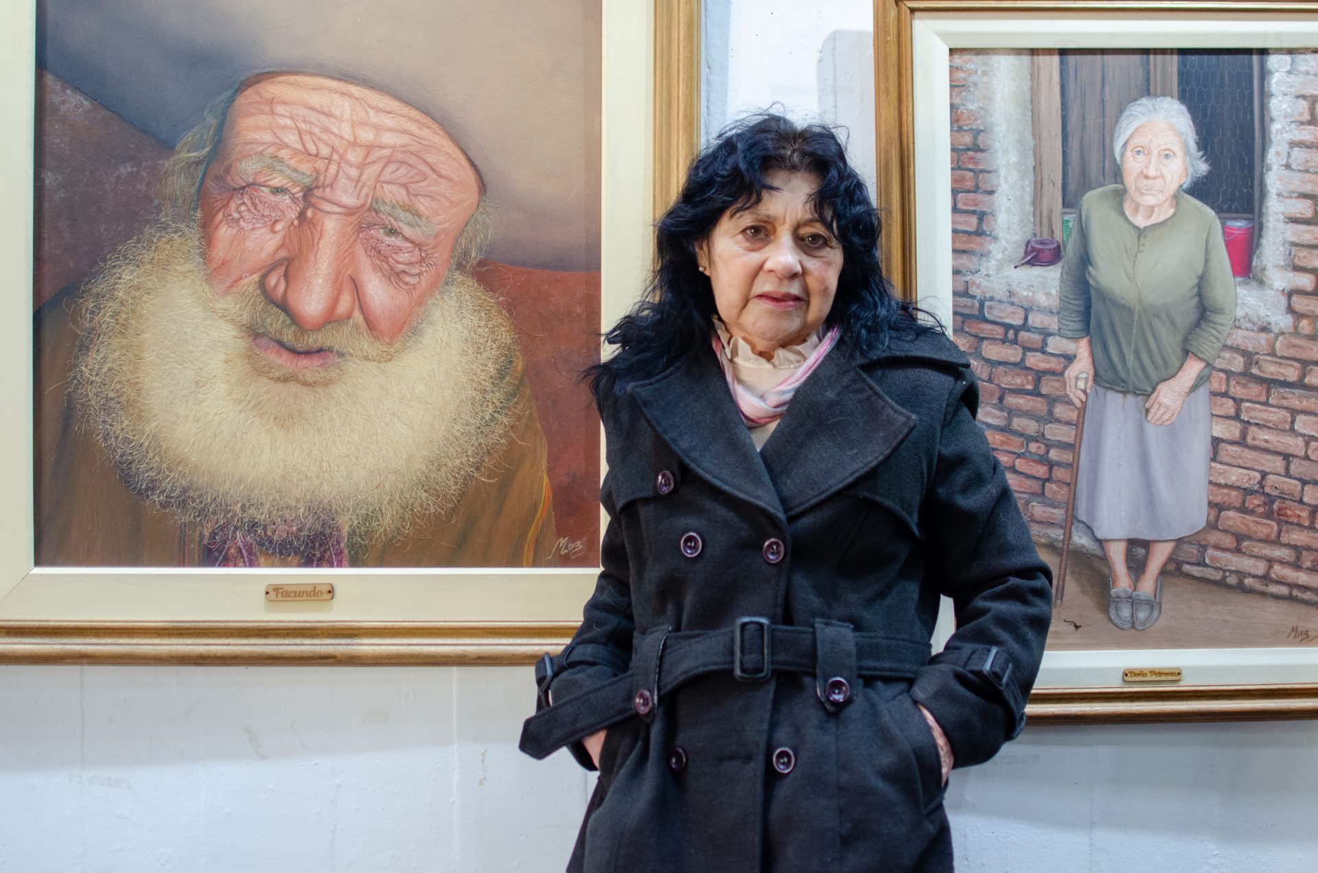 Martha Luz exhibe su arte en la Legislatura: Un viaje por la Pampa y sus raíces