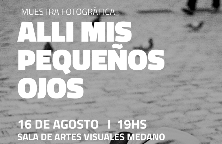General Pico recibe la muestra fotográfica “Allí mis pequeños ojos” de Guillermo Franco