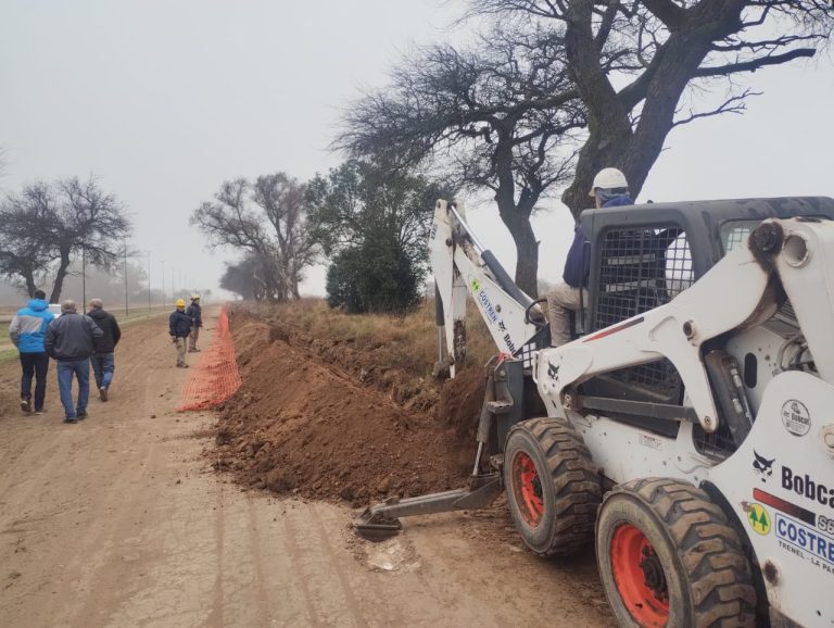 Avanza la ampliación de la red de agua potable en Arata