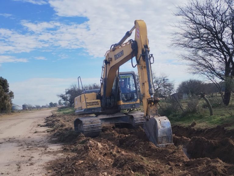 Avanza la obra de optimización del servicio de agua potable en Guatraché