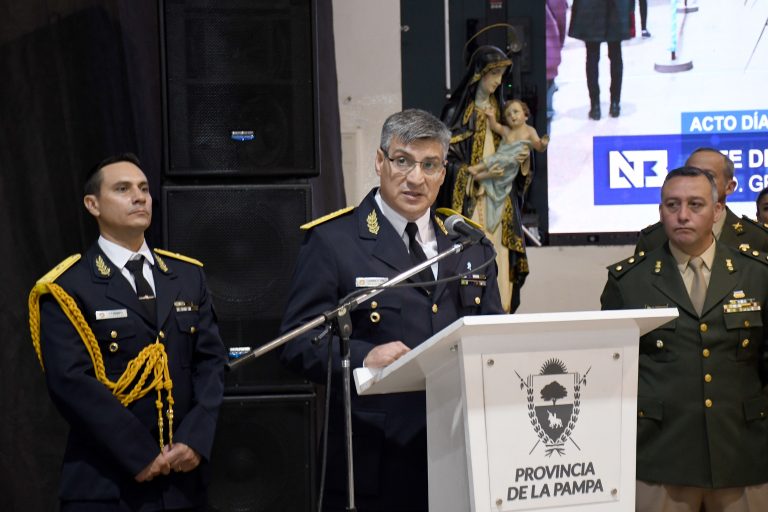 Claudio Cano, jefe de la Policía de La Pampa: “El desempeño fue óptimo y con resultados más que positivos”