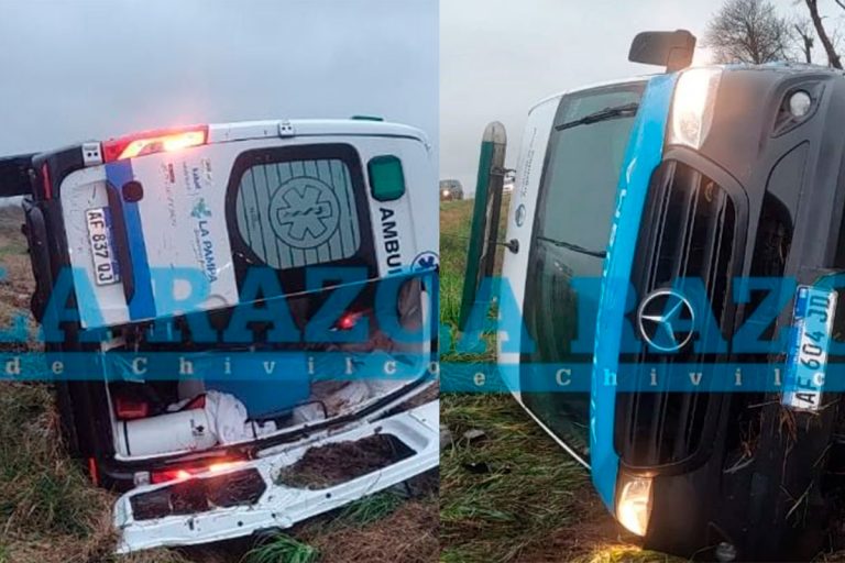Hospital Favaloro anuncia un sumario administrativo por las dos ambulancias que volcaron en la Ruta Nacional 5