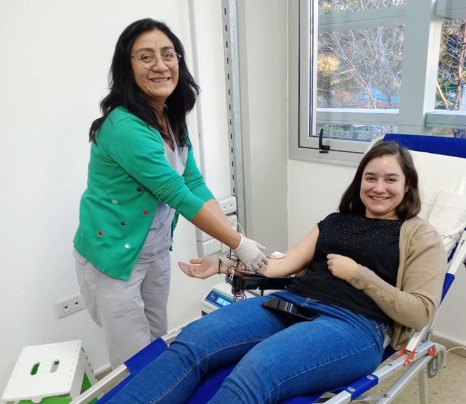 Solidaridad en el Tribunal de Cuentas: 16 litros de sangre para el Hospital Favaloro
