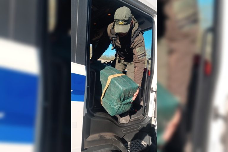 Con destino a Santa Rosa trasladaban 270 kilos de hojas de coca en un acoplado