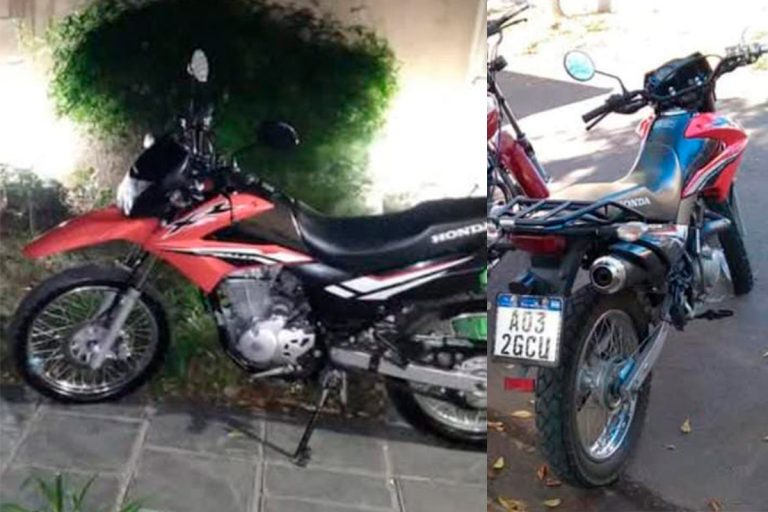 Un vecino de General Pico busca su moto robada: se la llevaron del porche de su casa