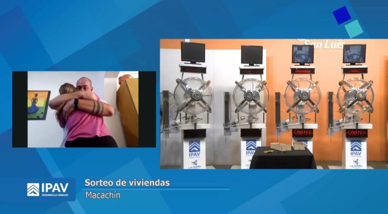 Viviendas: sorteo mediante, 40 familias de Barón y Macachín resultaron adjudicatarias