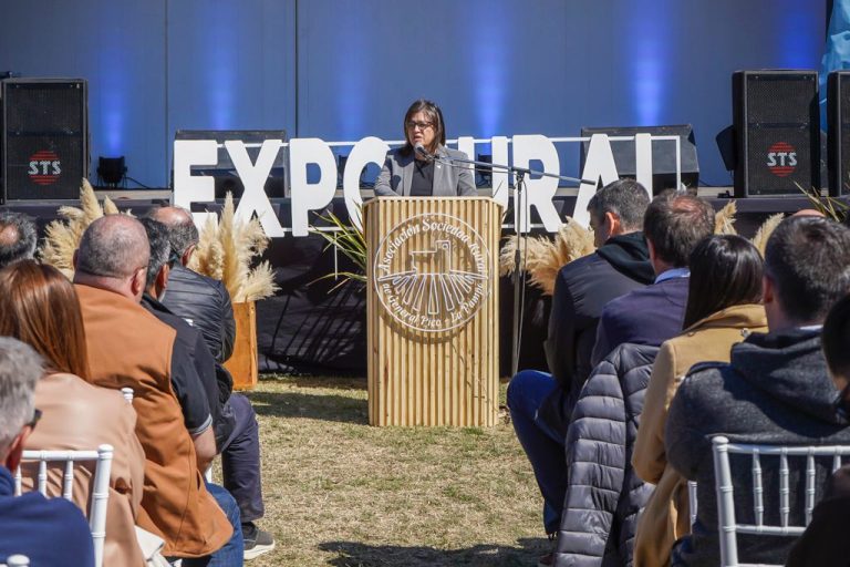 La ministra González destacó el apoyo provincial al agro en la 91° Expo Rural de General Pico