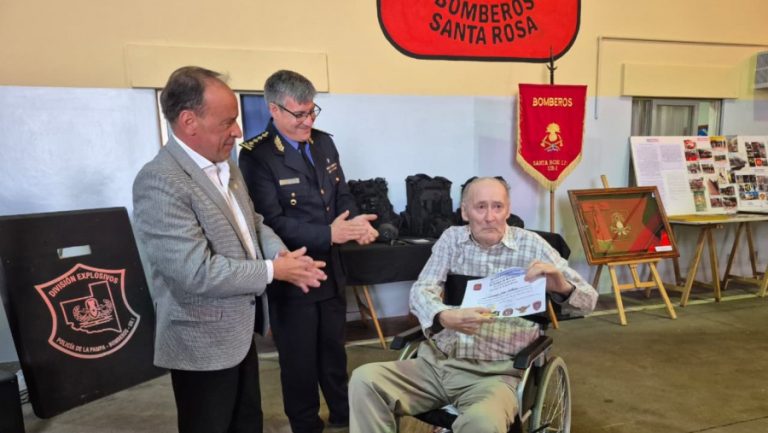 Celebración del 80° aniversario del Cuerpo de Bomberos de La Pampa