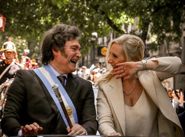 Javier Milei denunció una “operación de inteligencia ilegal” por los audios grabados a su hermana Karina