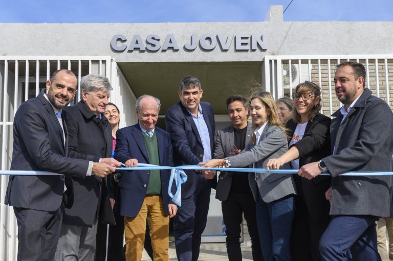 Ziliotto inauguró la Casa Joven y anunció la ampliación y refacción de Salud Mental del Molas