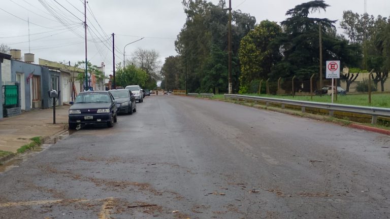 Tránsito normalizado en la ciudad tras intensas precipitaciones