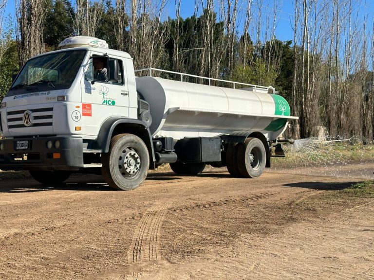 General Pico: el Municipio intensifica el mantenimiento de calles de tierra en la ciudad