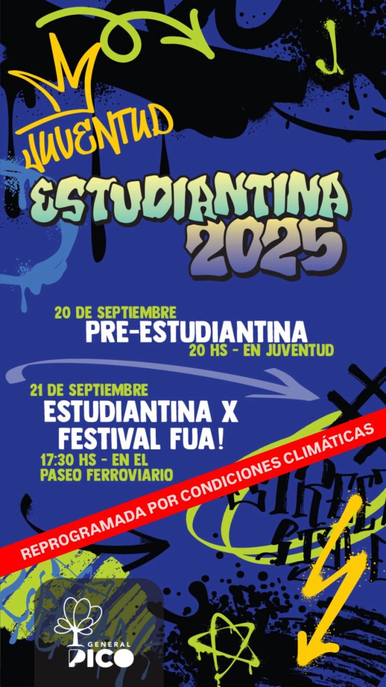 La Estudiantina X Festival FUA! se reprograma por condiciones climáticas adversas