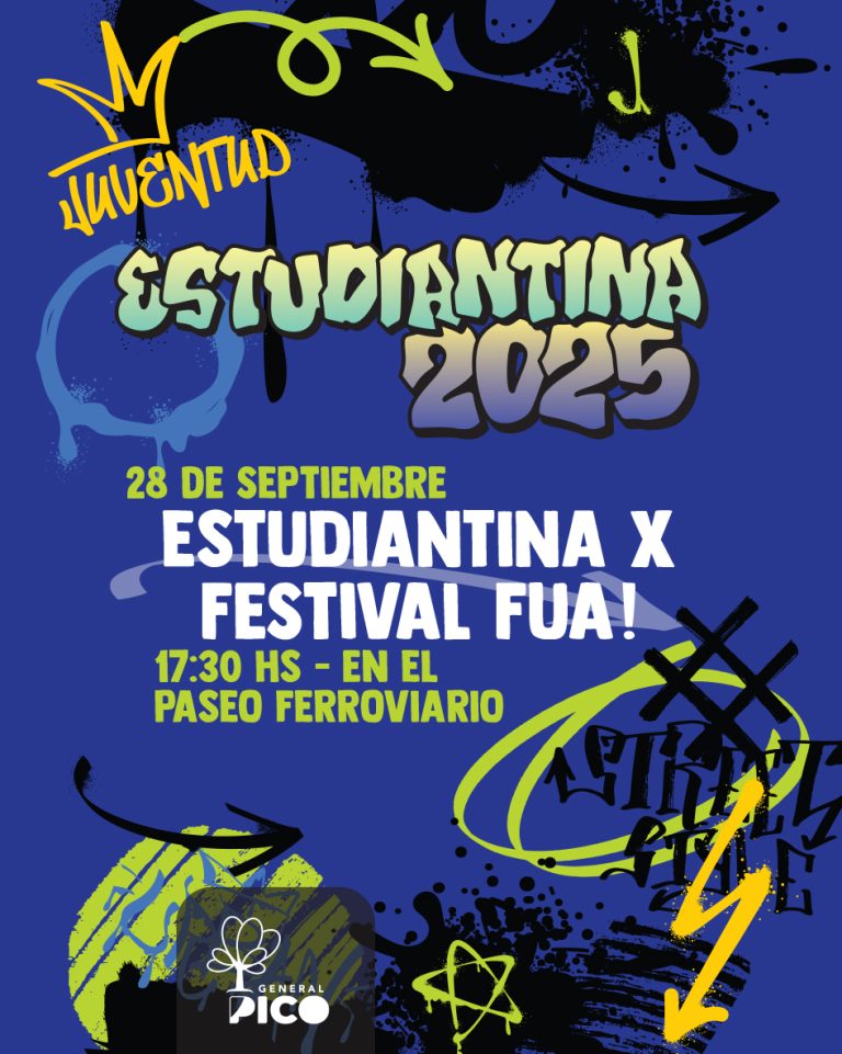 Estudiantina x Festival FUA! llega a General Pico este domingo 28