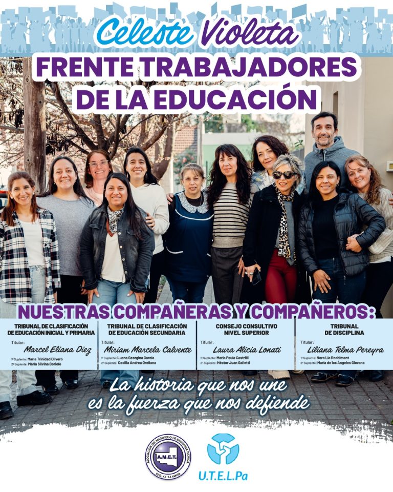 Este jueves, los docentes pampeanos eligen a sus representantes en el Tribunal de Clasificación