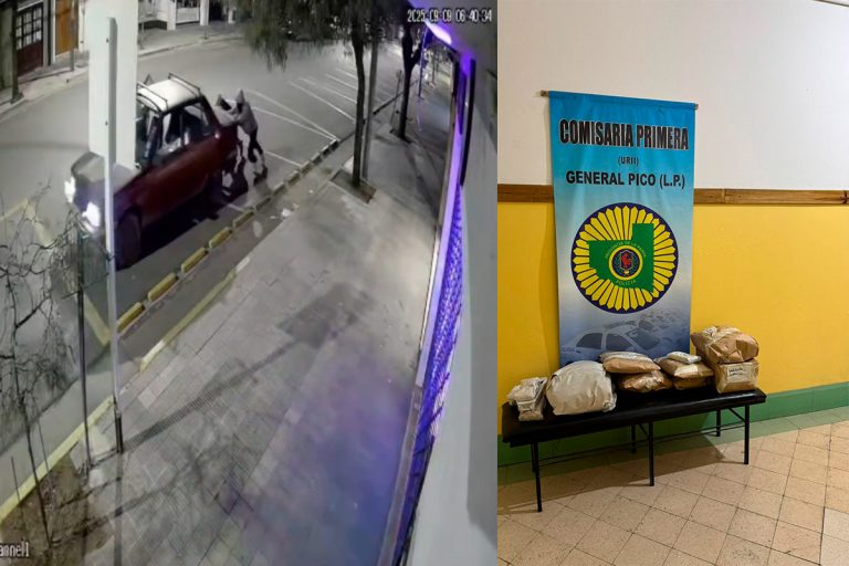 Doble delito: el auto que usó la pareja para el raid delictivo de ayer también era robado