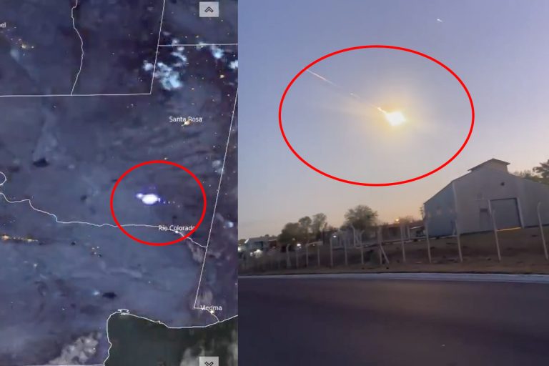 Astrónomos pampeanos en busca del meteorito que cayó en el sur de la provincia: “Sería el primero en Argentina con trayectoria conocida”