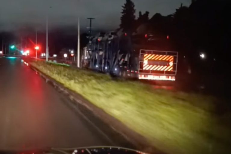 General Pico: condenan a un camionero filmado al cruzar en rojo y le aplican una multa superior a los $600.000
