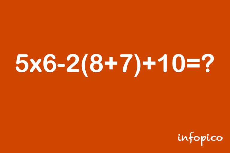 Reto del día: piensa con rapidez y resuelve este ejercicio matemático