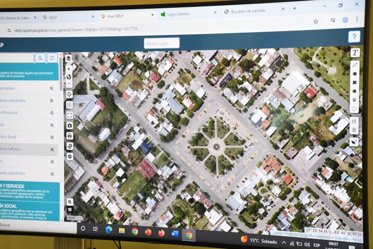La Dirección de Catastro lanza su nueva página web en el marco de la Ciudadanía Pampeana Digital