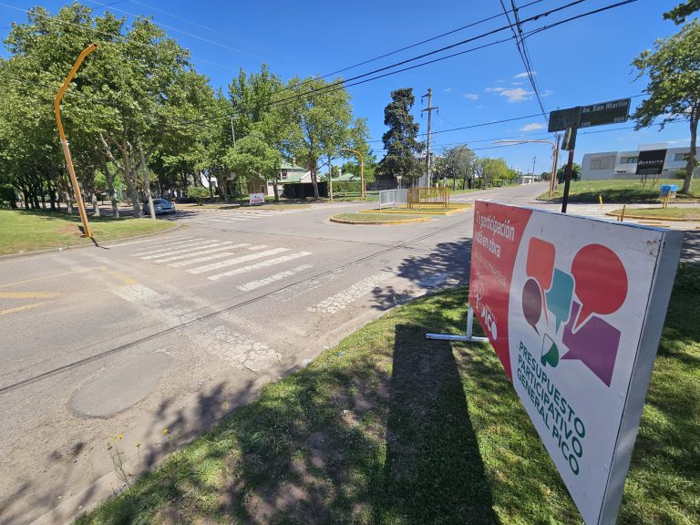 Avanza la obra del último semáforo en calle 115: comienzan los trabajos en la intersección con Avenida San Martín