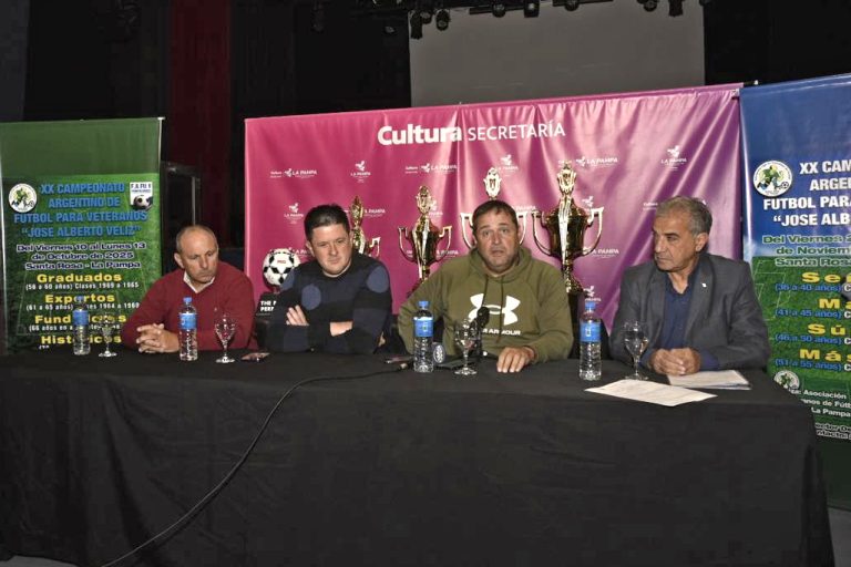 El XX Campeonato Argentino de Veteranos abre sus puertas en Santa Rosa
